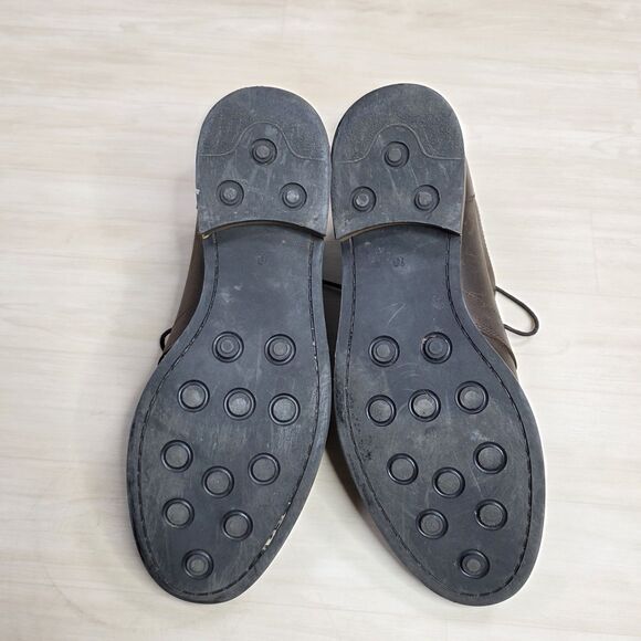 Rhodes Felix Chukka Lace Up Boots Huckberry Brown Leather Men's US Size 10 - Picture 6 of 10